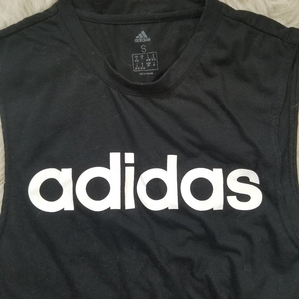 Womens Adidas Black Tank Top